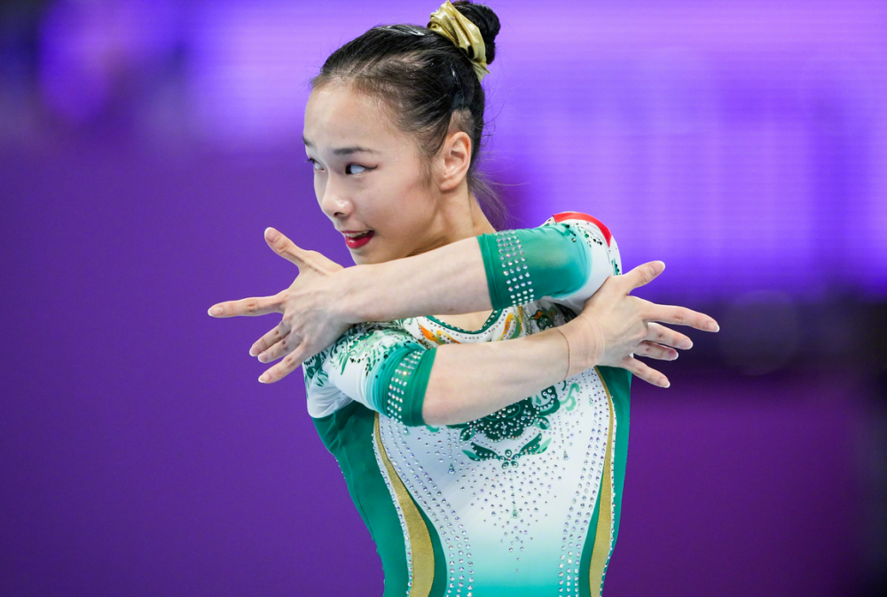 关于体操选手表现出色,灵活身姿惊艳观众的信息 关于体操选手表现出色,灵活身姿惊艳观众的信息