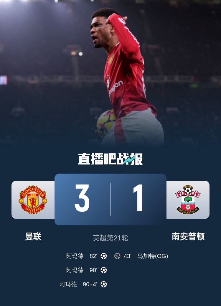 关于曼联锋线火力全开,一鼓作气,轻松获胜的信息 关于曼联锋线火力全开,一鼓作气,轻松获胜的信息