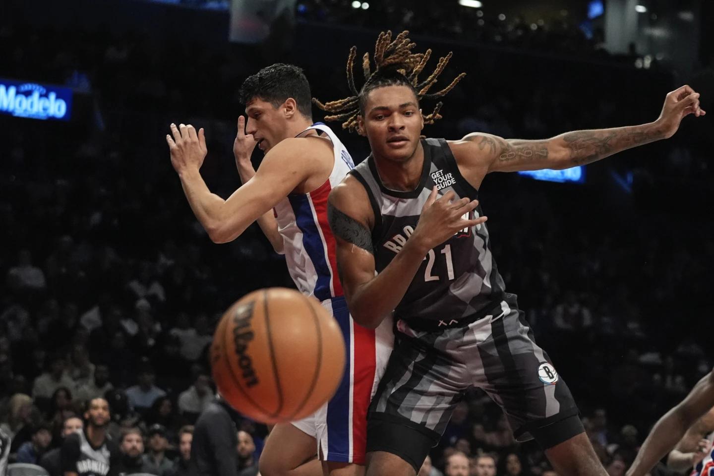 篮网击败活塞,取得三连胜 篮网击败活塞,取得三连胜